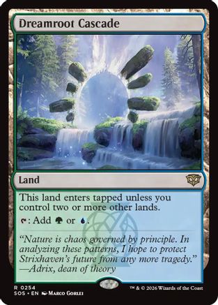 Dreamroot Cascade (SOS-254) - Secrets of Strixhaven Foil