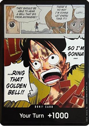DON!! Card (Luffy) - Adventure on Kami's Island - Foil