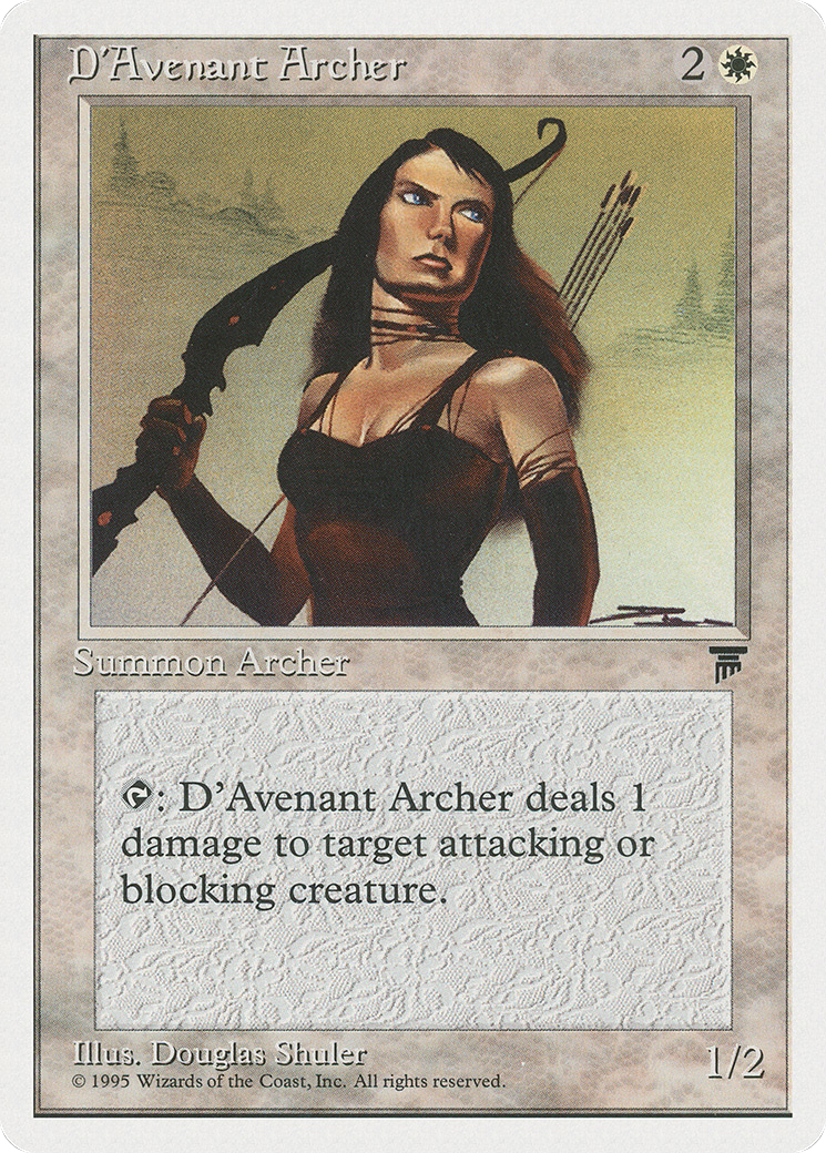 D'Avenant Archer (CHR-005) - Chronicles