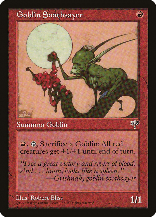 Goblin Soothsayer (MIR-179) - Mirage