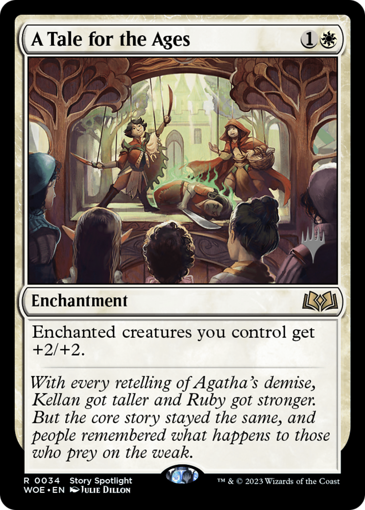 A Tale for the Ages (PPWOE-034) - Wilds of Eldraine Promos (Promo Pack)