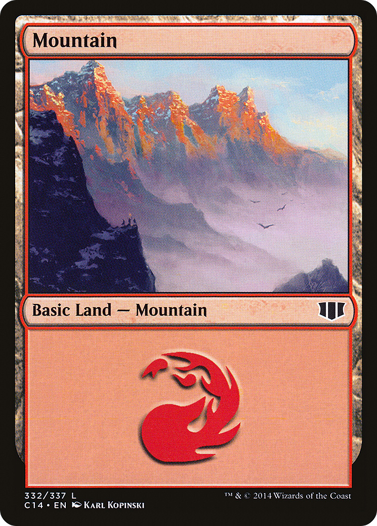 Mountain (C14-332) - Commander 2014