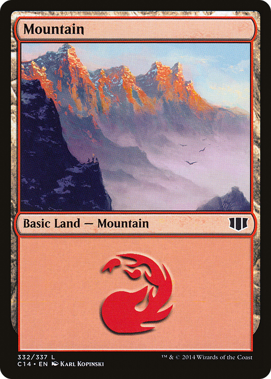 Mountain (C14-332) - Commander 2014