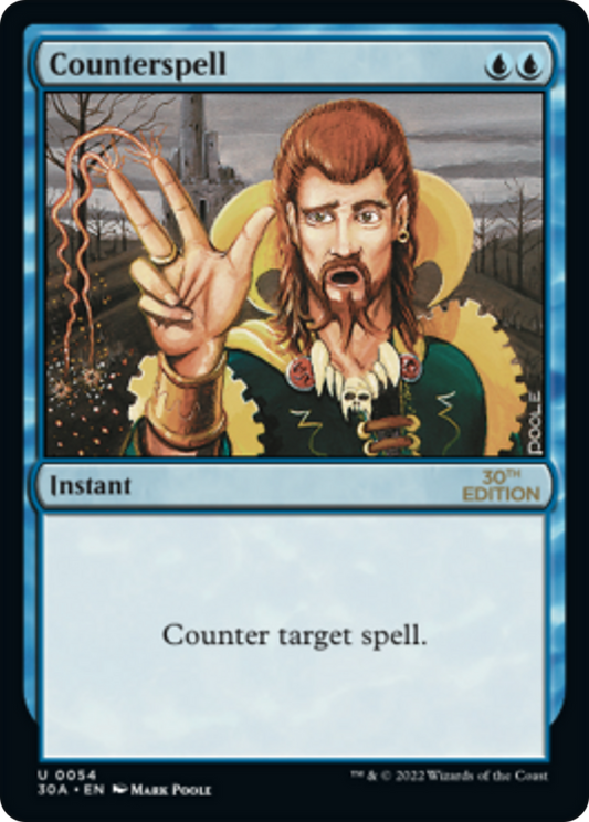 Counterspell (30A-054) - 30th Anniversary Edition