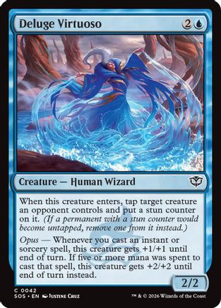 Deluge Virtuoso (SOS-042) - Secrets of Strixhaven
