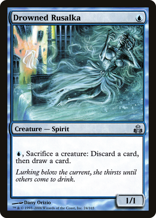 Drowned Rusalka (GPT-024) - Guildpact Foil