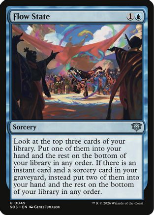 Flow State (SOS-049) - Secrets of Strixhaven