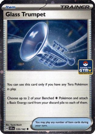 Glass Trumpet (Gym Stamp Asia Exclusive) (135/null) - Miscellaneous Cards & Products Holofoil - Uncommon