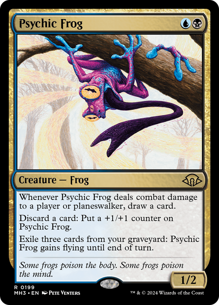 Psychic Frog (MH3-199) - Modern Horizons 3 Foil