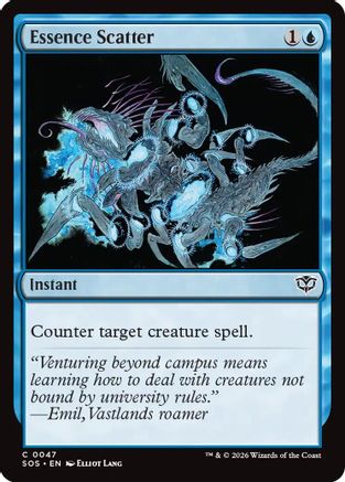 Essence Scatter (SOS-047) - Secrets of Strixhaven Foil