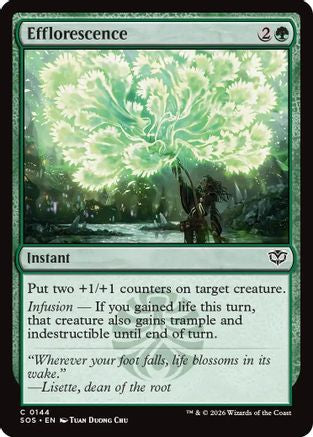 Efflorescence (SOS-144) - Secrets of Strixhaven Foil