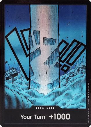DON!! Card (Enel Lightning) (Double Pack Set Vol. 10) - Adventure on Kami's Island - Foil