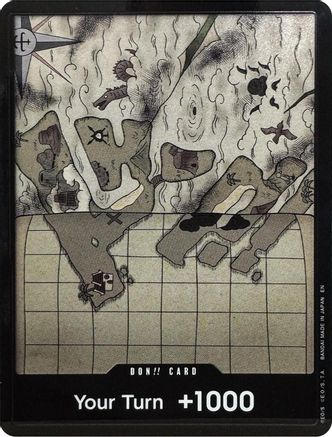 DON!! Card (Sky Island Map) (Double Pack Set Vol. 10) - Adventure on Kami's Island - Foil