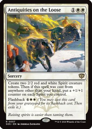 Antiquities on the Loose (PPSOS-007) - Promo Pack: Secrets of Strixhaven