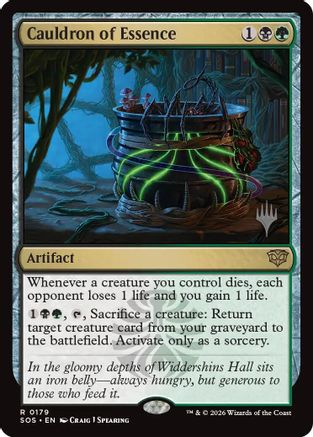 Cauldron of Essence (PPSOS-179) - Promo Pack: Secrets of Strixhaven Foil