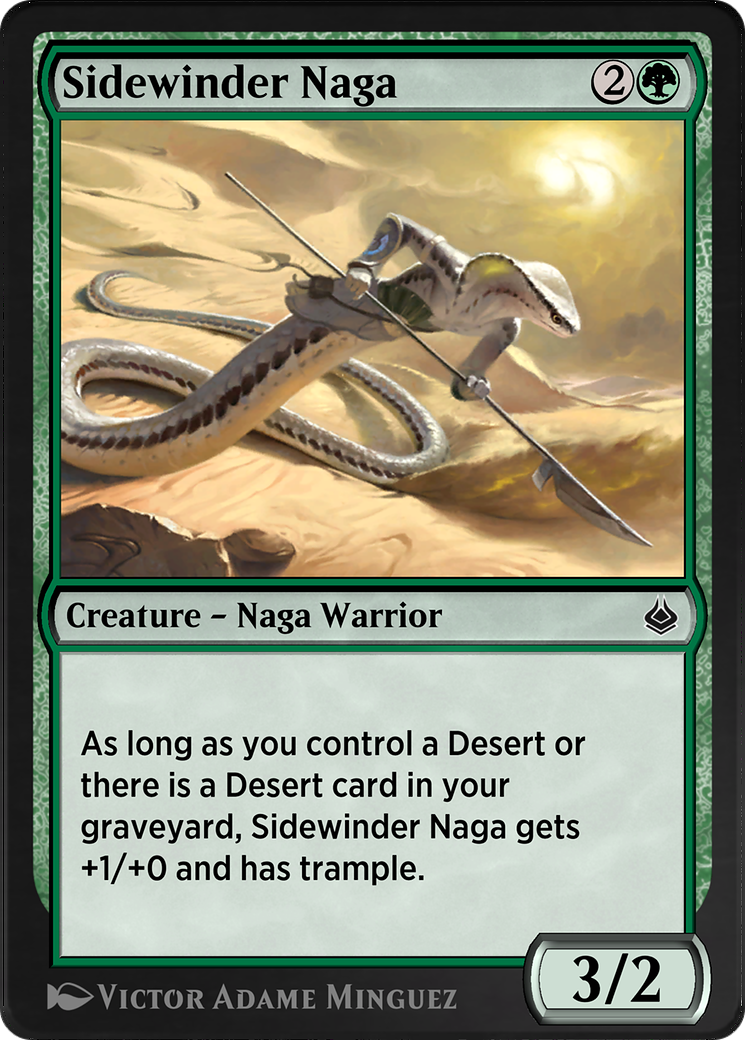 Sidewinder Naga (AKR-218) - Amonkhet Remastered