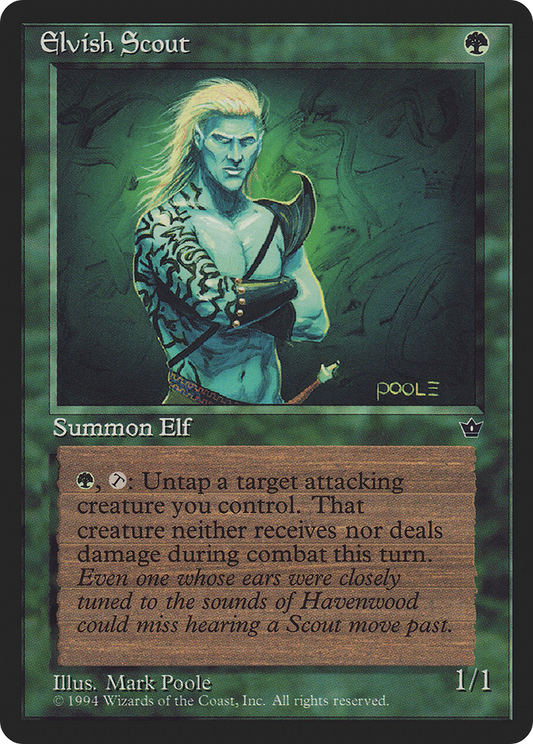 Elvish Scout (FEM-68A) - Fallen Empires