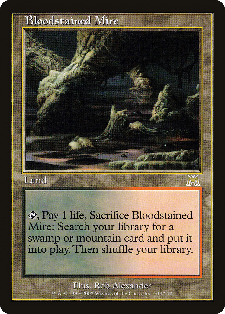Bloodstained Mire (ONS-313) - Onslaught Foil