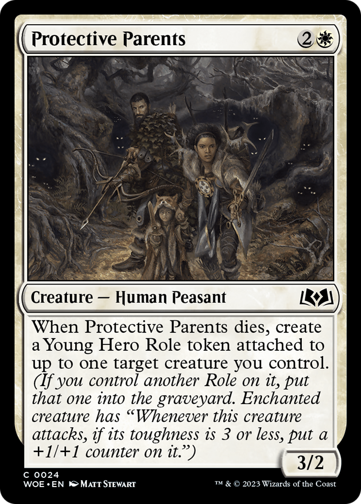 Protective Parents  (WOE-024) - Wilds of Eldraine
