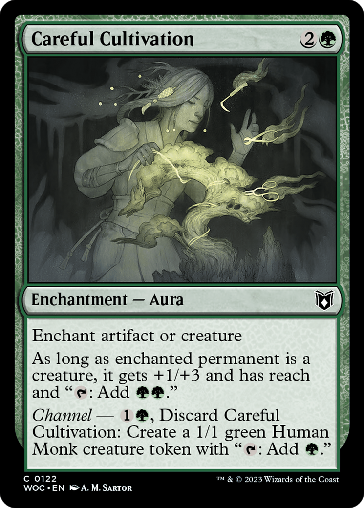 Careful Cultivation (WOC-122) - Wilds of Eldraine Commander