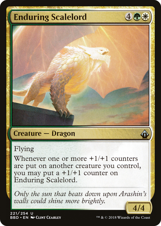 Enduring Scalelord (BBD-221) - Battlebond
