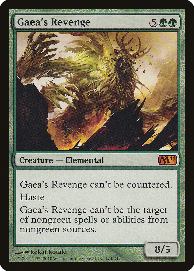 Gaea's Revenge (M11-174) - Magic 2011