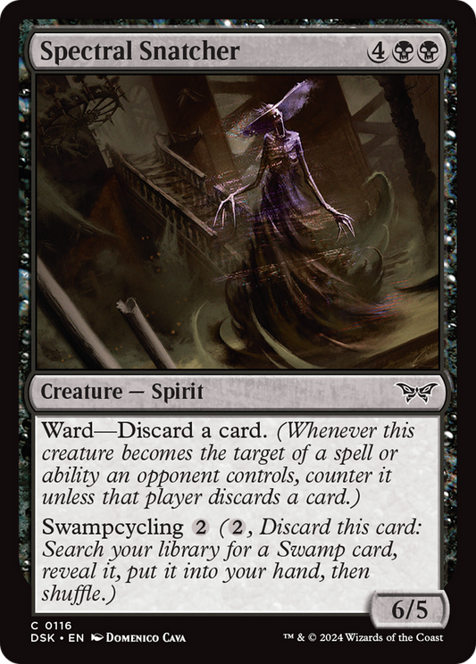 Spectral Snatcher (DSK-116) - Duskmourn: House of Horror Foil