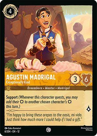 (006/204)  Agustin Madrigal - Exceptionally Kind - Wilds Unknown  Normal
