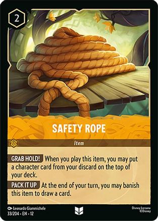 (033/204)  Safety Rope - Wilds Unknown  Normal