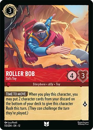 (113/204)  Roller Bob - Sid's Toy - Wilds Unknown  Normal