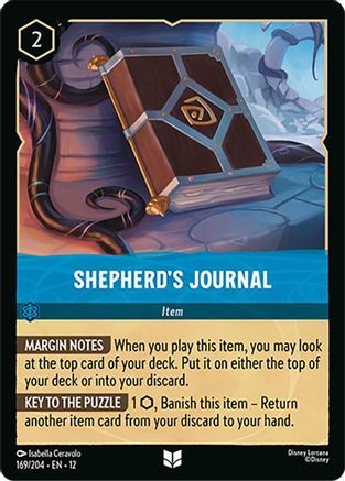 (169/204)  Shepherd's Journal - Wilds Unknown  Normal