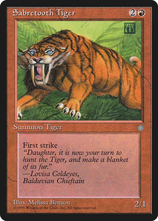 Sabretooth Tiger (ICE-215) - Ice Age