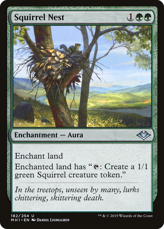 Squirrel Nest (MH1-182) - Modern Horizons Foil