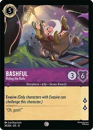 (039/204)  Bashful - Riding the Rails - Wilds Unknown  Normal
