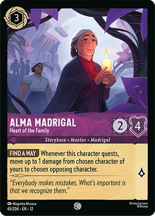 (045/204)  Alma Madrigal - Heart of the Family - Wilds Unknown  Normal