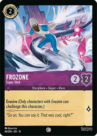 (046/204)  Frozone - Super Slick - Wilds Unknown  Cold Foil