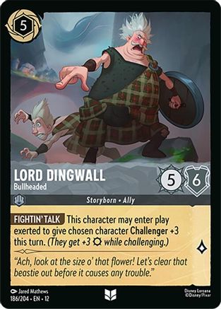 (186/204)  Lord Dingwall - Bullheaded - Wilds Unknown  Normal