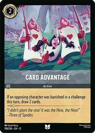 (198/204)  Card Advantage - Wilds Unknown  Normal