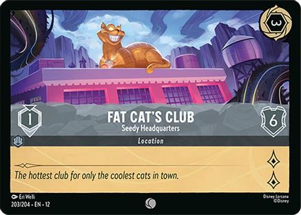 (203/204)  Fat Cat's Club - Seedy Headquarters - Wilds Unknown  Normal