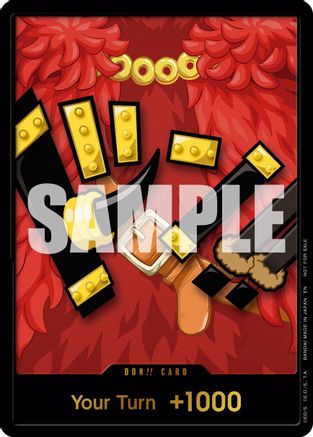 DON!! Card (Elbaph Luffy) - One Piece Promotion Cards - Foil