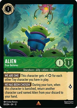 (083/204)  Alien - True Believer - Wilds Unknown  Normal
