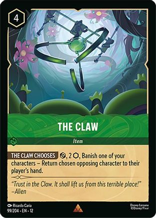 (099/204)  The Claw - Wilds Unknown  Cold Foil