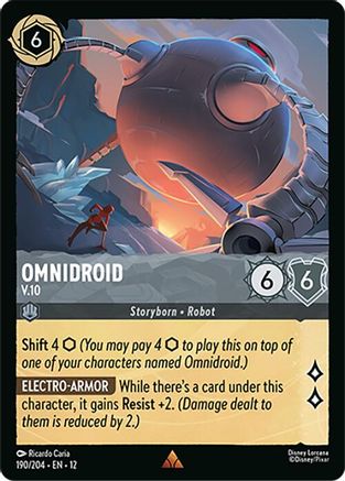 (190/204)  Omnidroid - V.10 - Wilds Unknown  Normal