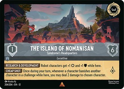 (204/204)  The Island of Nomanisan - Syndrome's Headquarters - Wilds Unknown  Normal
