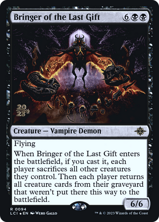 Bringer of the Last Gift (PLCI-94S) - The Lost Caverns of Ixalan Promos Foil