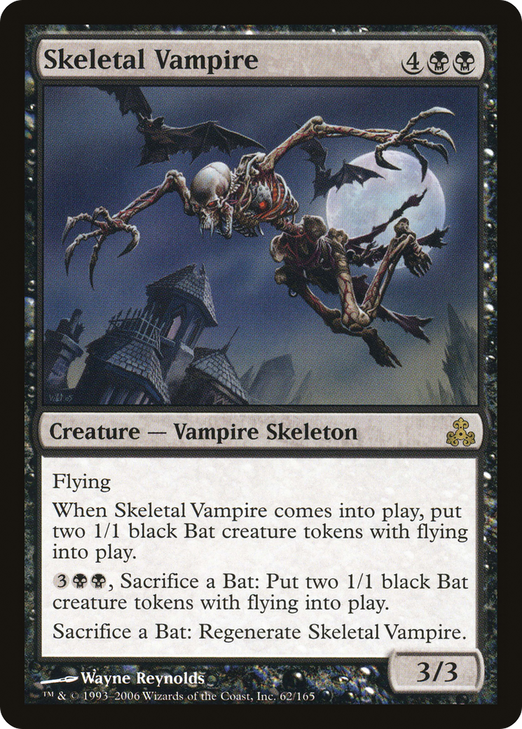 Skeletal Vampire (GPT-062) - Guildpact