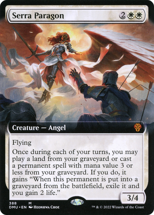 Serra Paragon (DMU-388) - Dominaria United: (Extended Art)