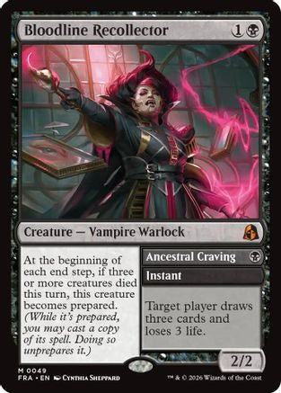 Bloodline Recollector (FRA-049) [Reality Fracture]