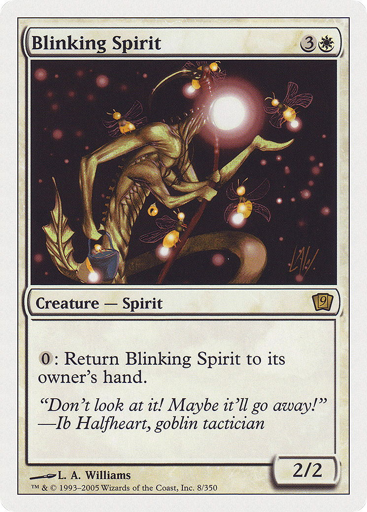 Blinking Spirit (9ED-008) - Ninth Edition
