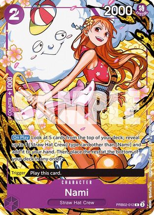 (PRB02-012) Nami (Welcome Pack 2026 Vol.1) - One Piece Promotion Cards - Normal